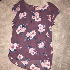 floral blouse
